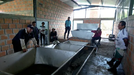 Infraestructura de beneficio y transformación